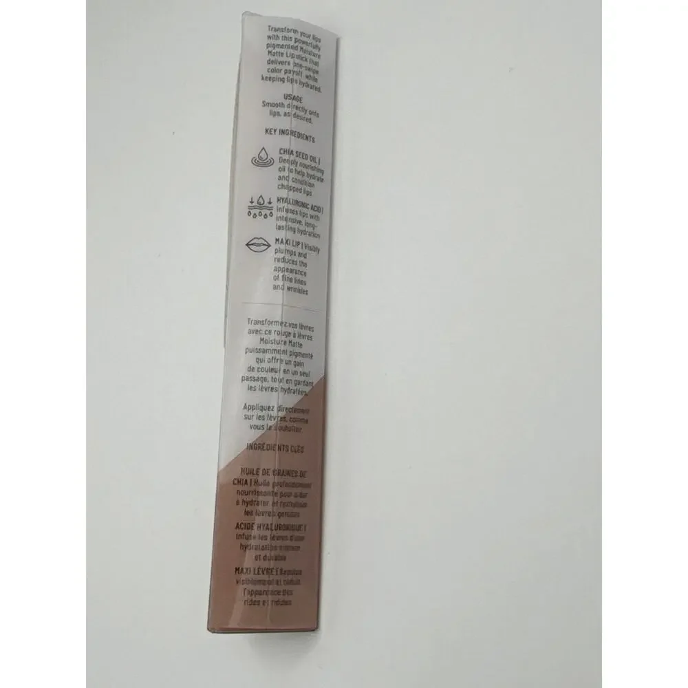 LYS BEAUTY Speak Love Moisture Matte Lipstick in Sincere‎ BNIB SEALED